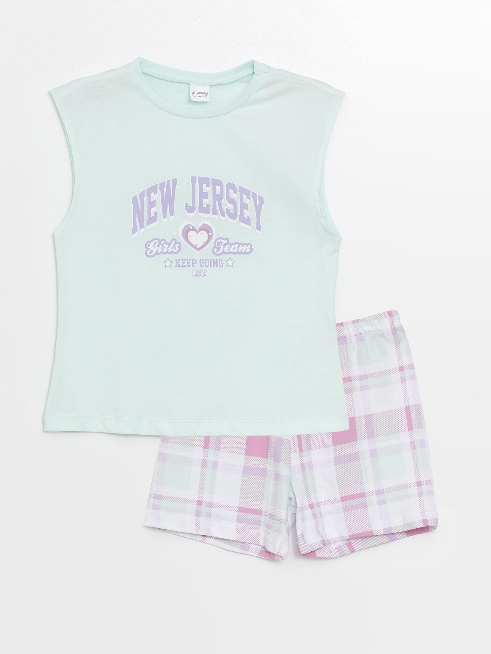 LC Waikiki Pidžama za devojčice S4DC54Z4-KXU, Plava