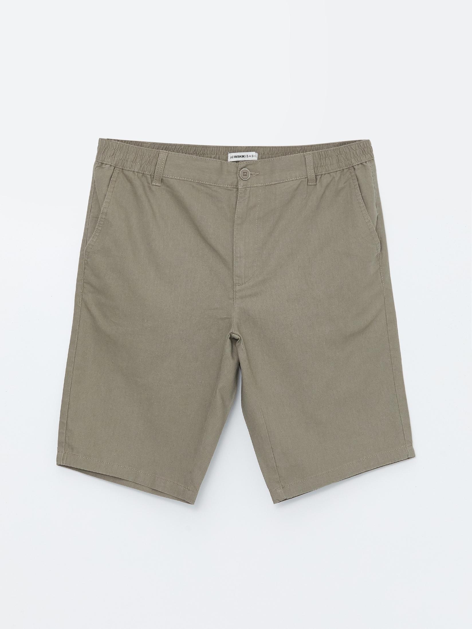 LC Waikiki Muški šorc S4BR66Z8-MX3, Krem