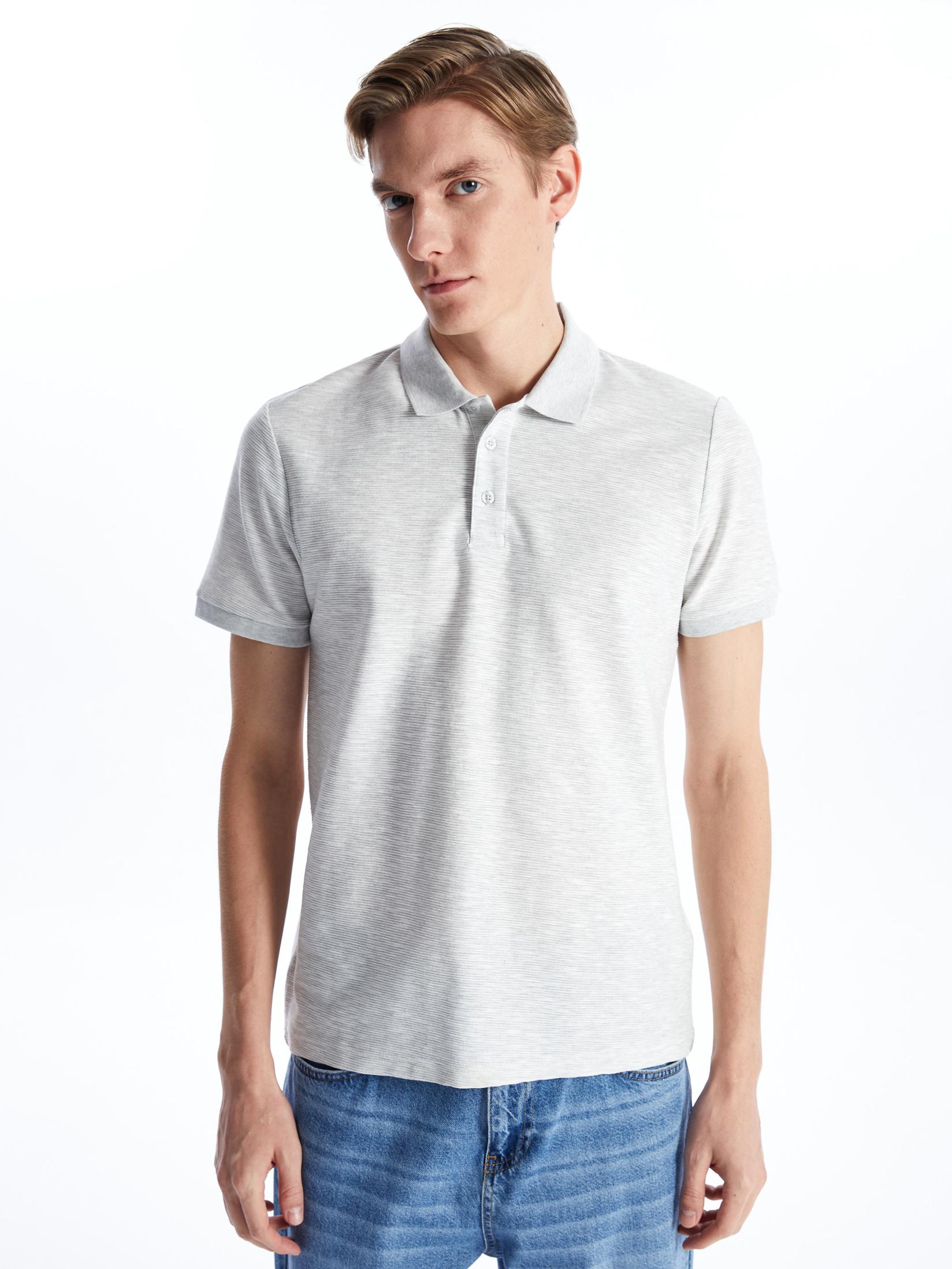 LC Waikiki Muška majica S4BM82Z8-LAL, Svetlosiva