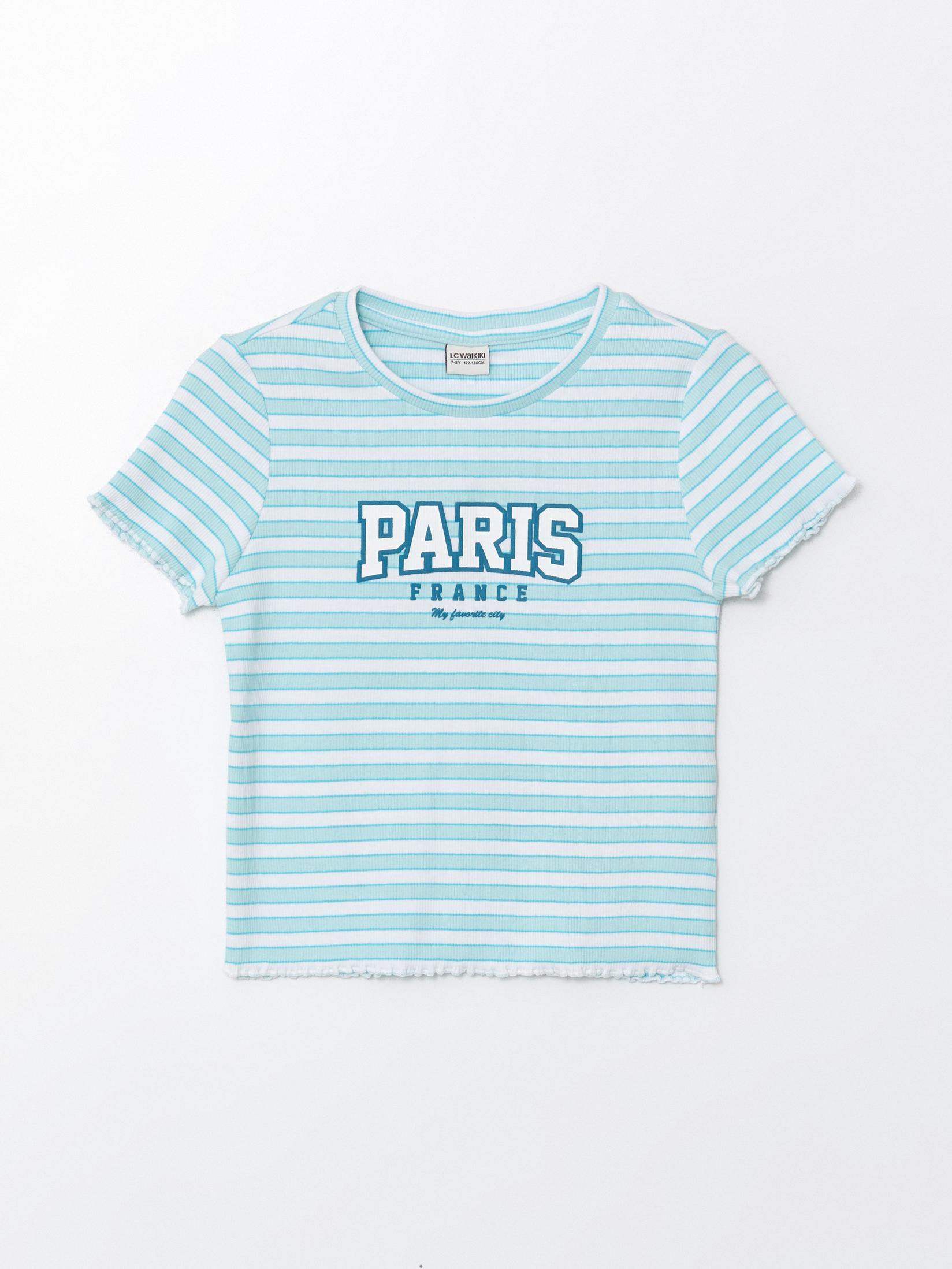 LC Waikiki Majica za devojčice S4I646Z4-LFT, Zelena