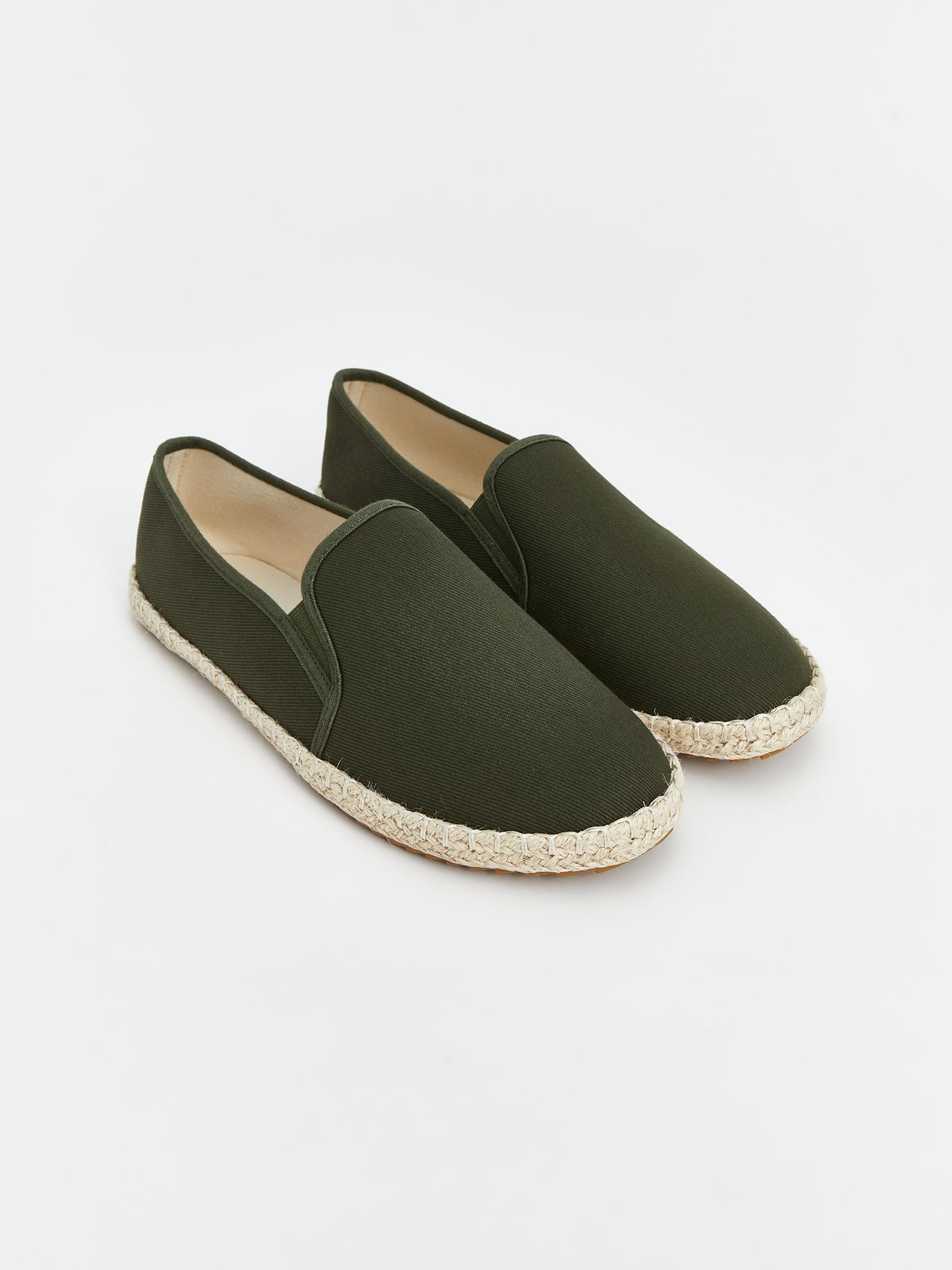 LC Waikiki Muške espadrile S5EM11Z8-D2V, Kaki