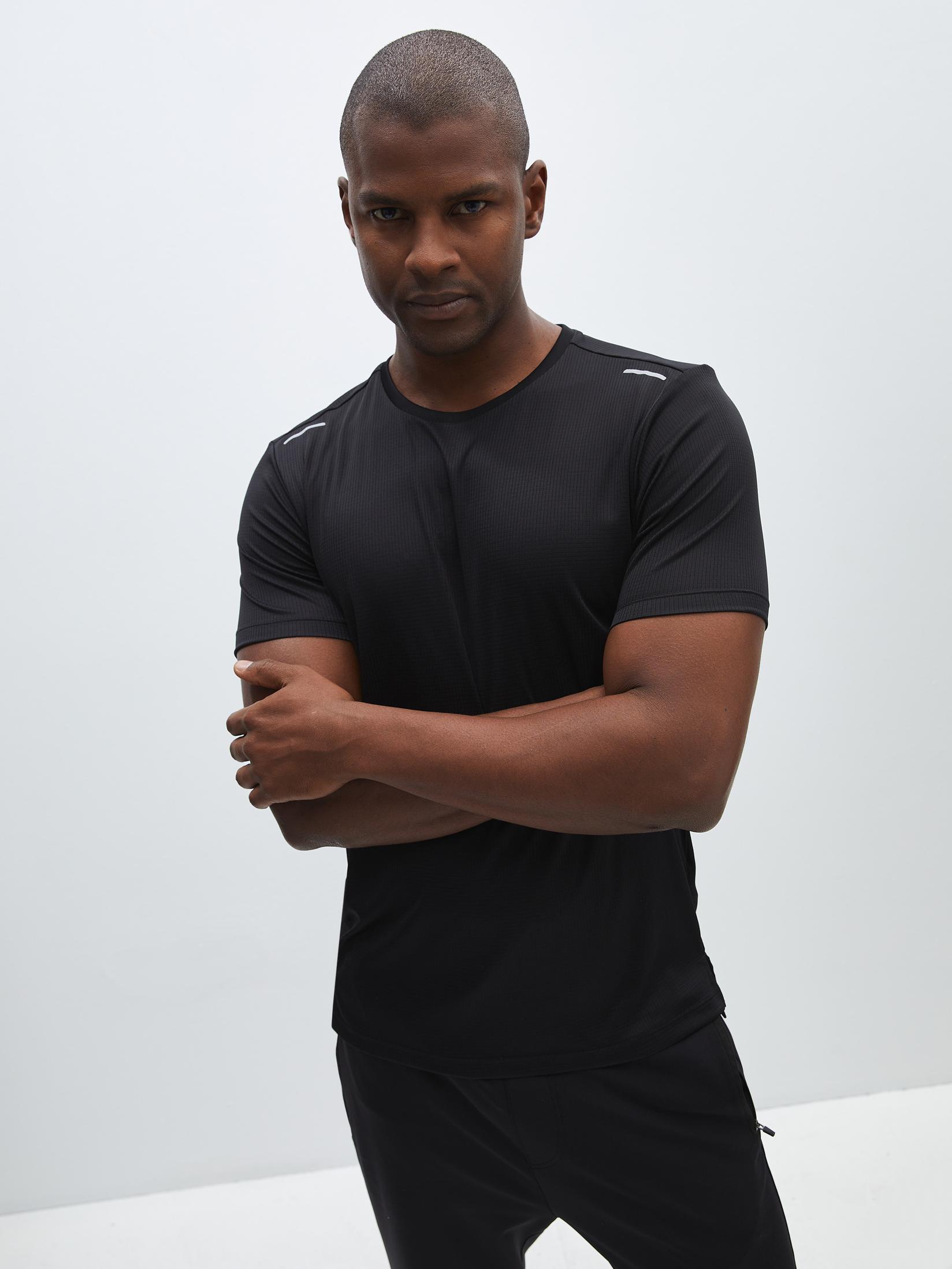 LC Waikiki Muška majica S44503Z8-CVL, Crna