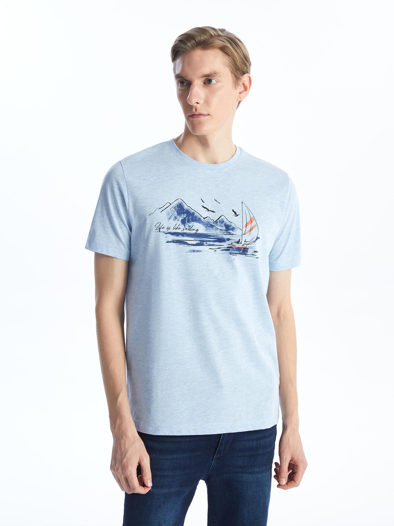 LC Waikiki Muška majica S4GL25Z8-L8Y, Plava