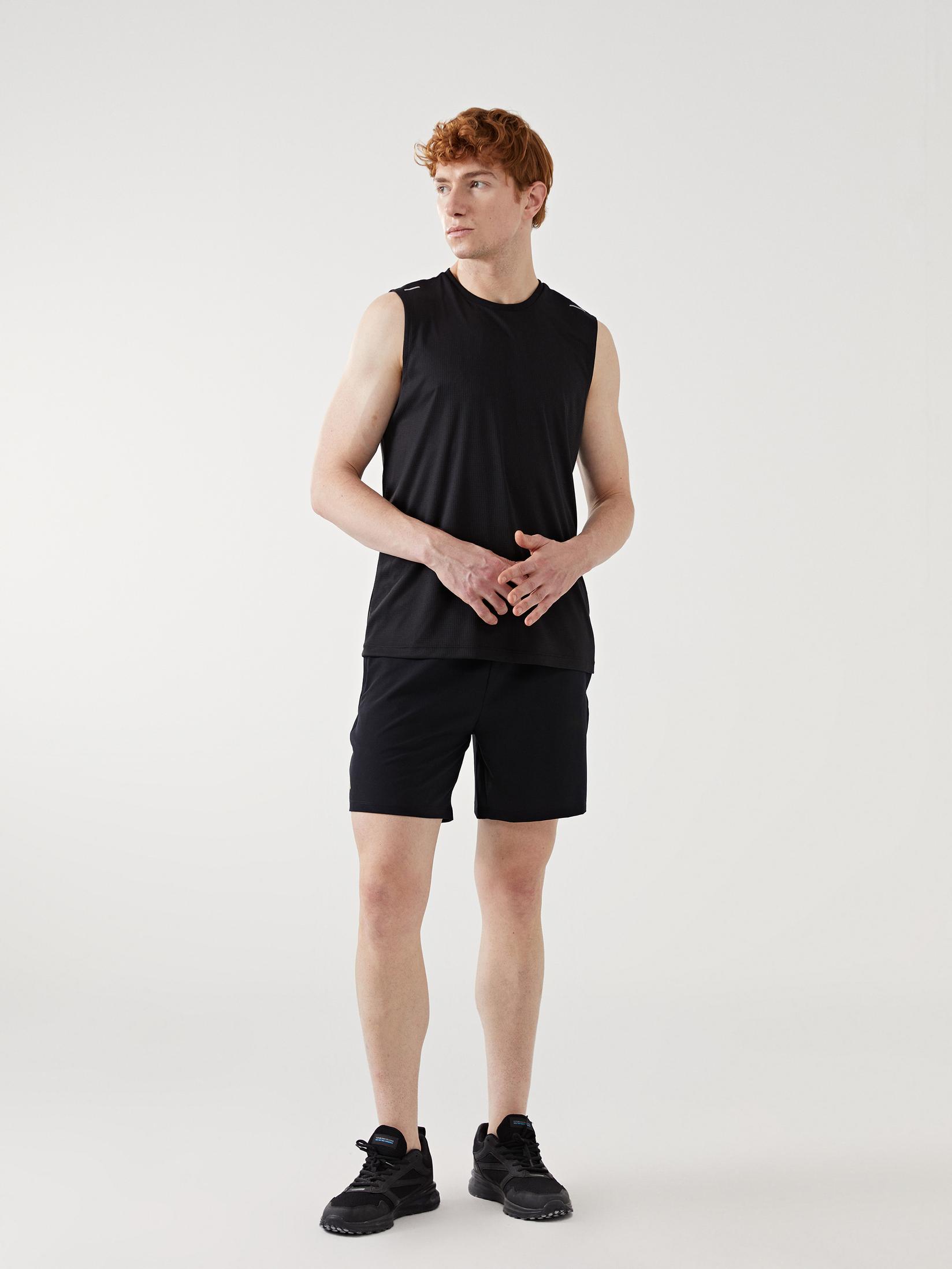 LC Waikiki Muški šorts S50162Z8-CVL, Crni