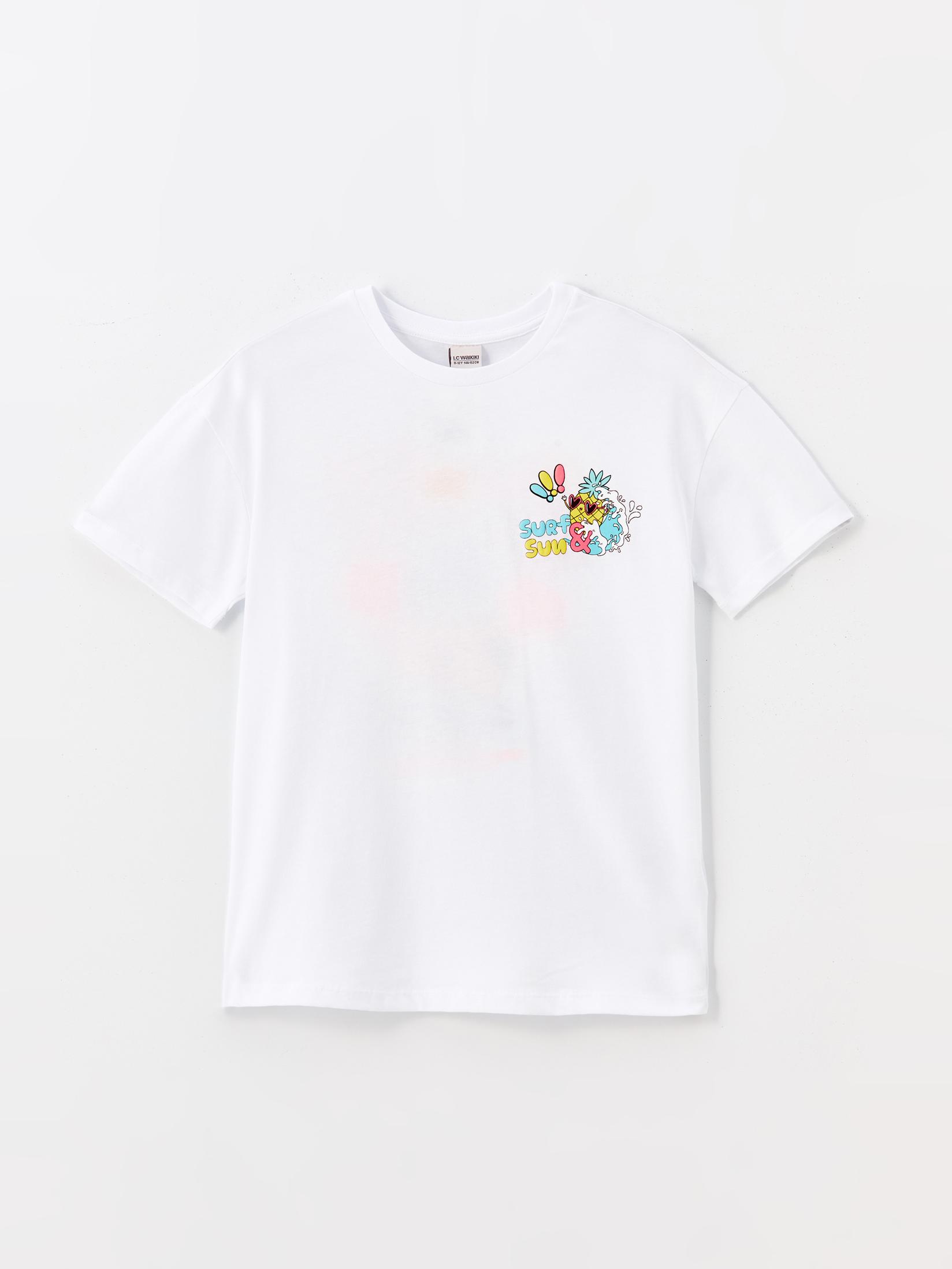 LC Waikiki Majica za devojčice S4FH72Z4-Q6K, Bela