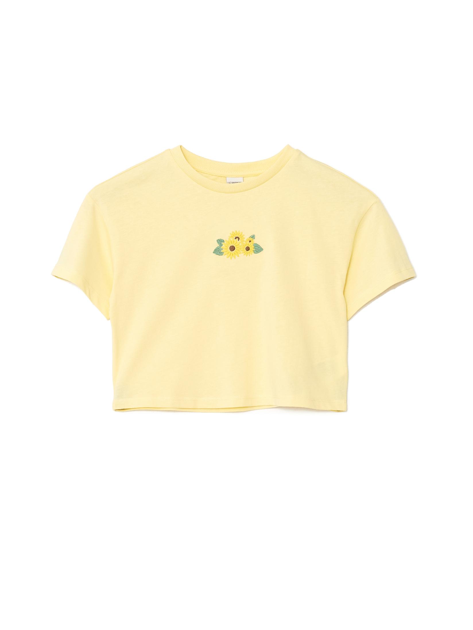 LC Waikiki Majica za devojčice S4O714Z4-FRN, Žuta