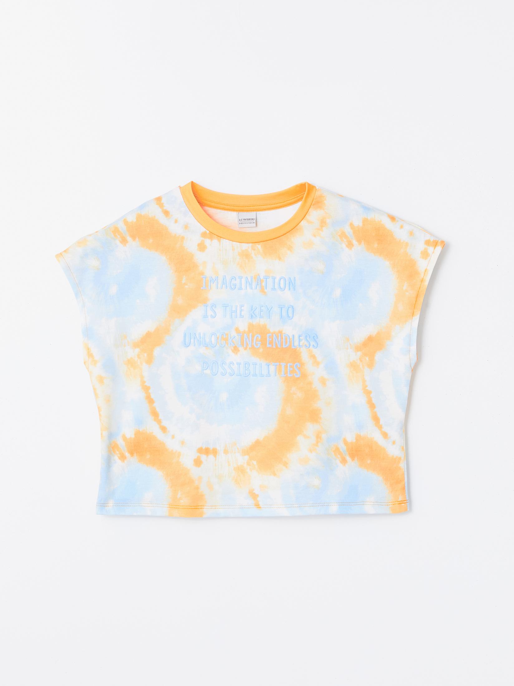 LC Waikiki Majica za devojčice S4IC09Z4-FDU, Svetlobež
