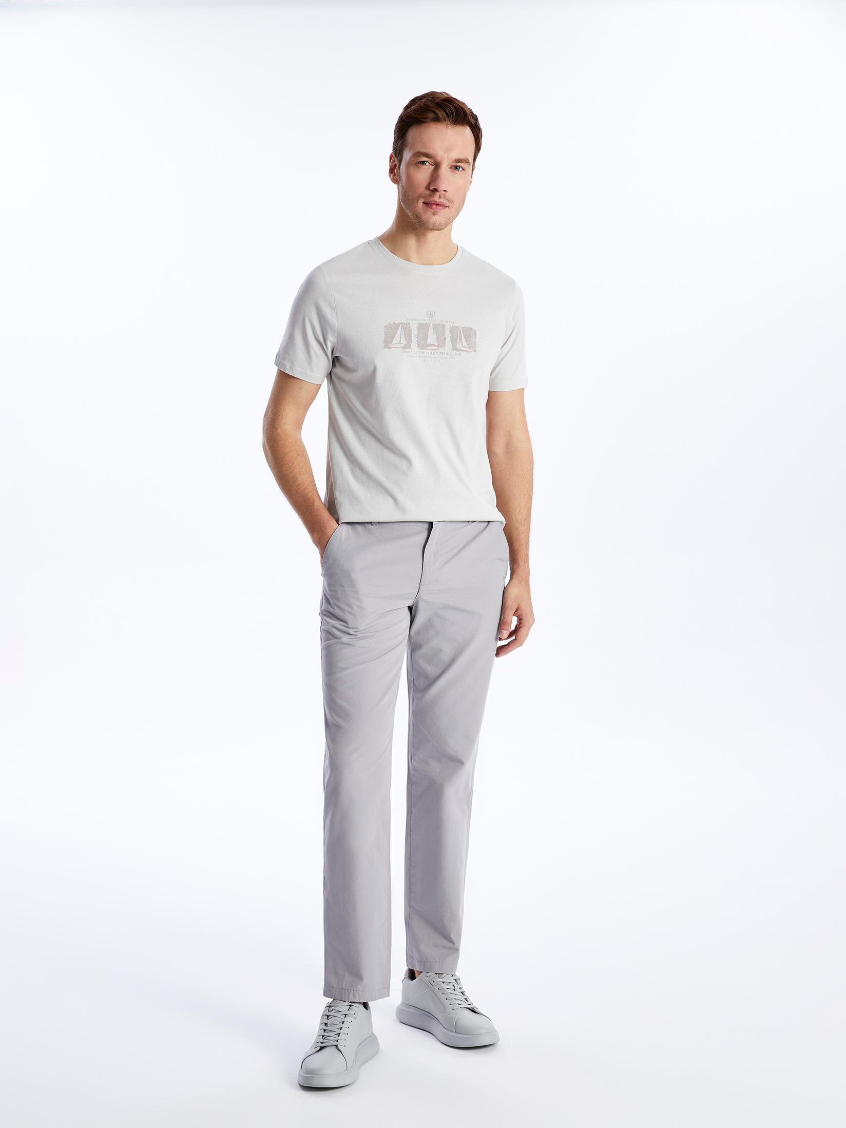 LC Waikiki Muške patalone S41708Z8-PUZ, Sive