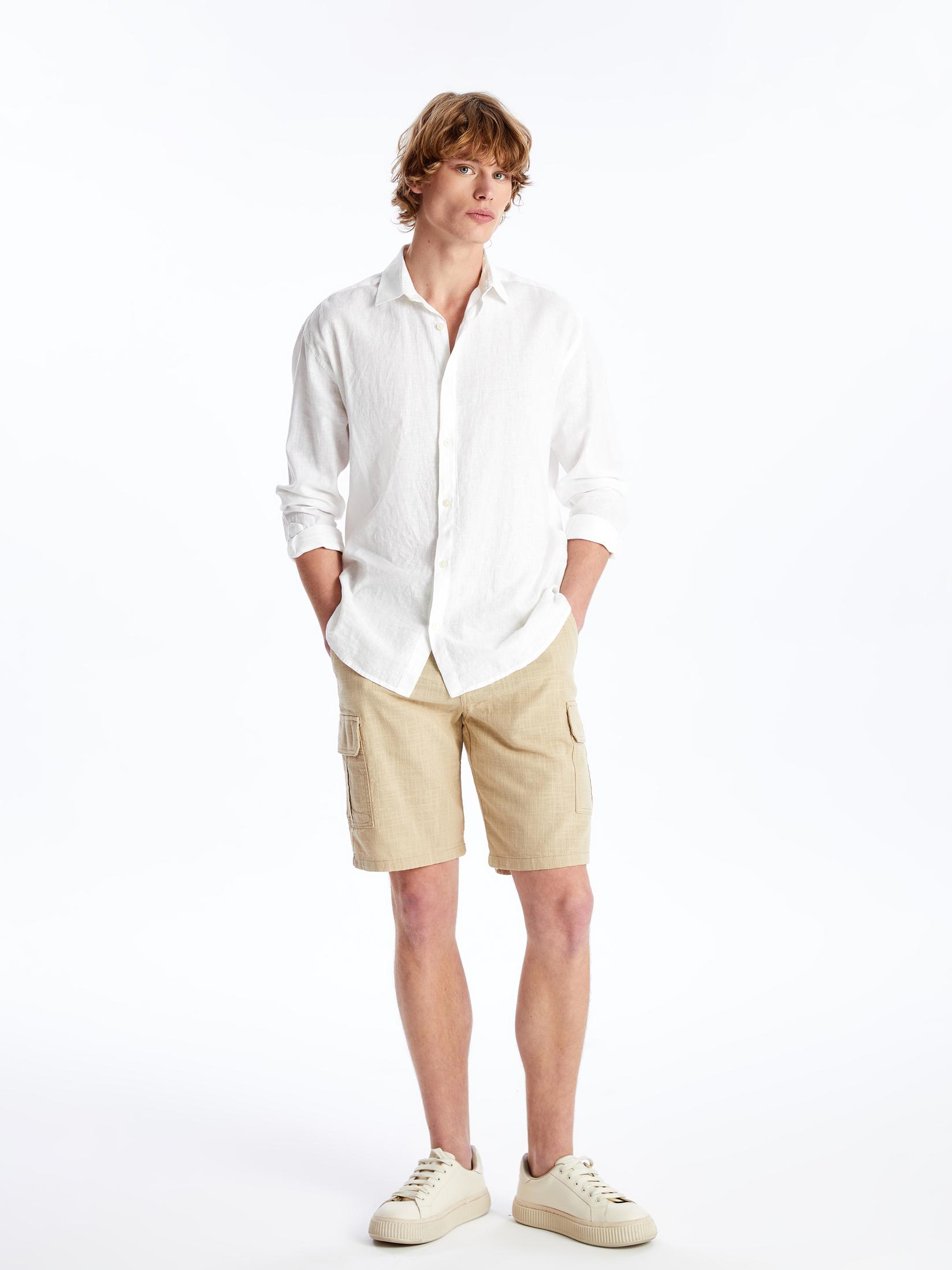 LC Waikiki Muški šorc S4EH70Z8-S5P, Bež