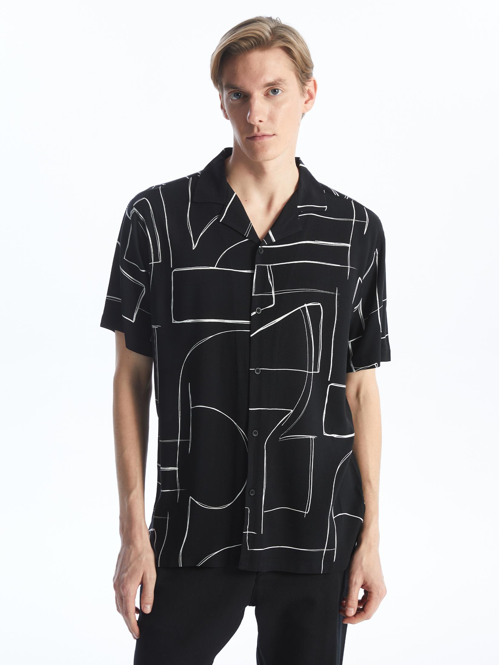 LC Waikiki Muška košulja S4DL88Z8-CVL, Crna