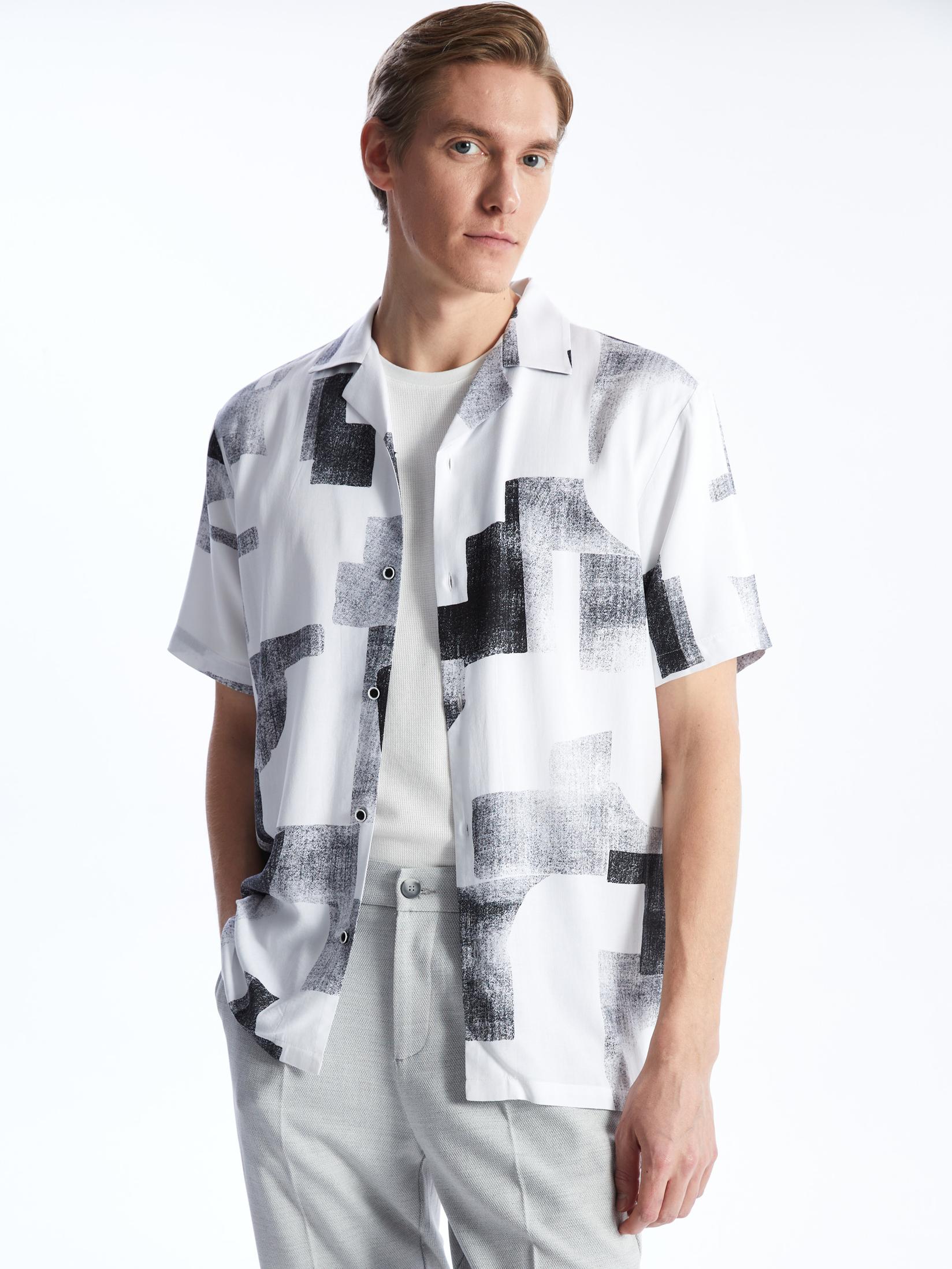 LC Waikiki Muška majica S4BD56Z8-Q6K, Bela