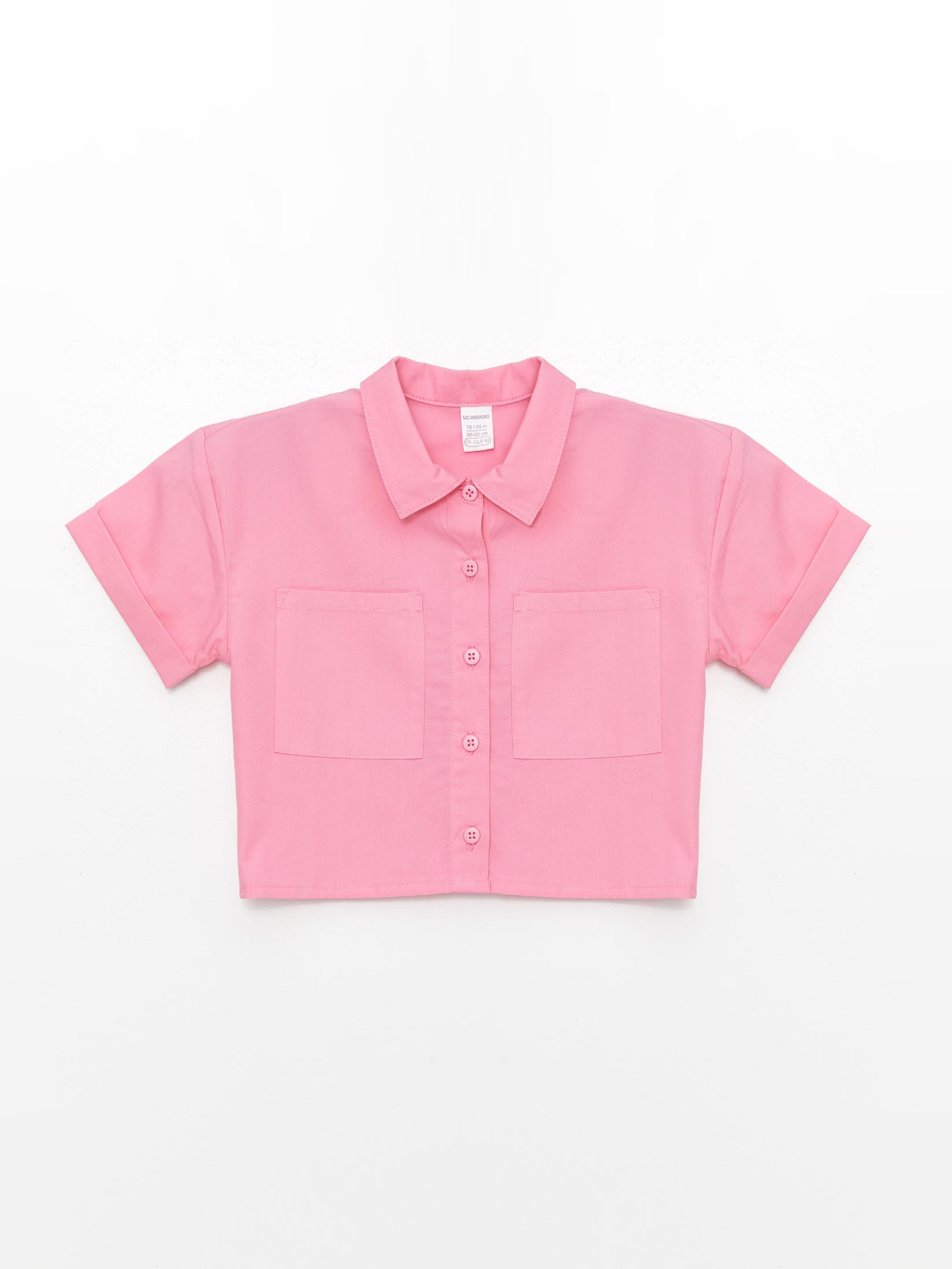 LC Waikiki Košulja za devojčice S4KH13Z1-FNL, Roze