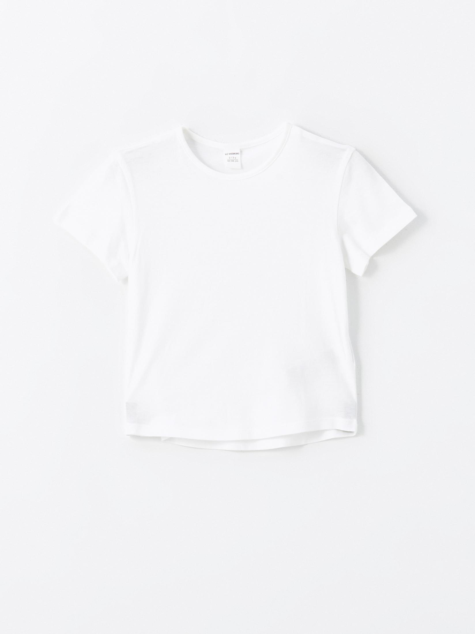 LC Waikiki Majica za devojčice S54140Z1-JYX, Bela