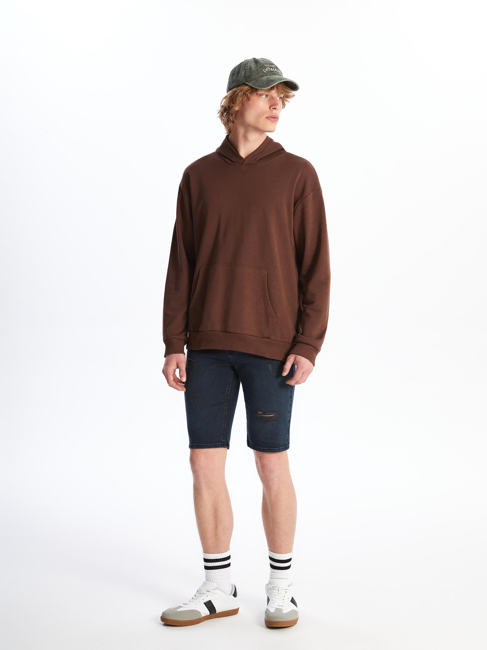 LC Waikiki Muški teksas šorc S44156Z8-309, Indigo