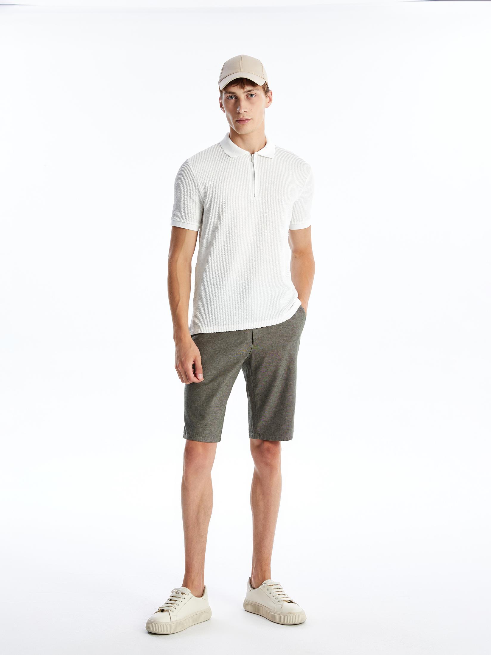 LC Waikiki Muški šorc S4GA05Z8-J2L, Kaki