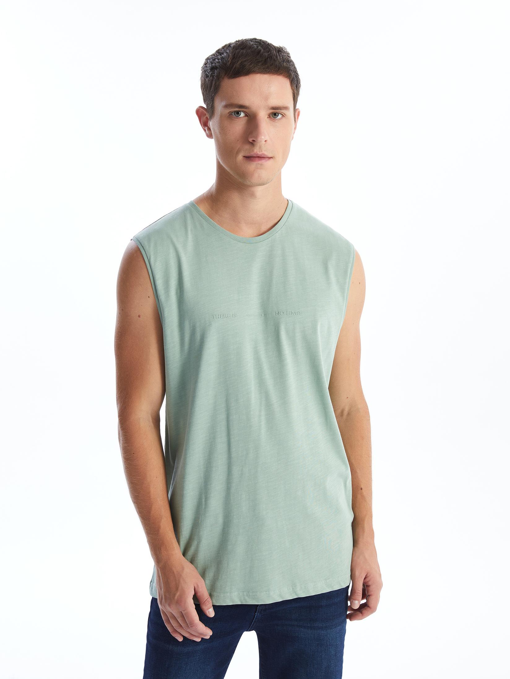 LC Waikiki Muški gornji deo pidžame, S4JG87Z8-GD2, Zeleni