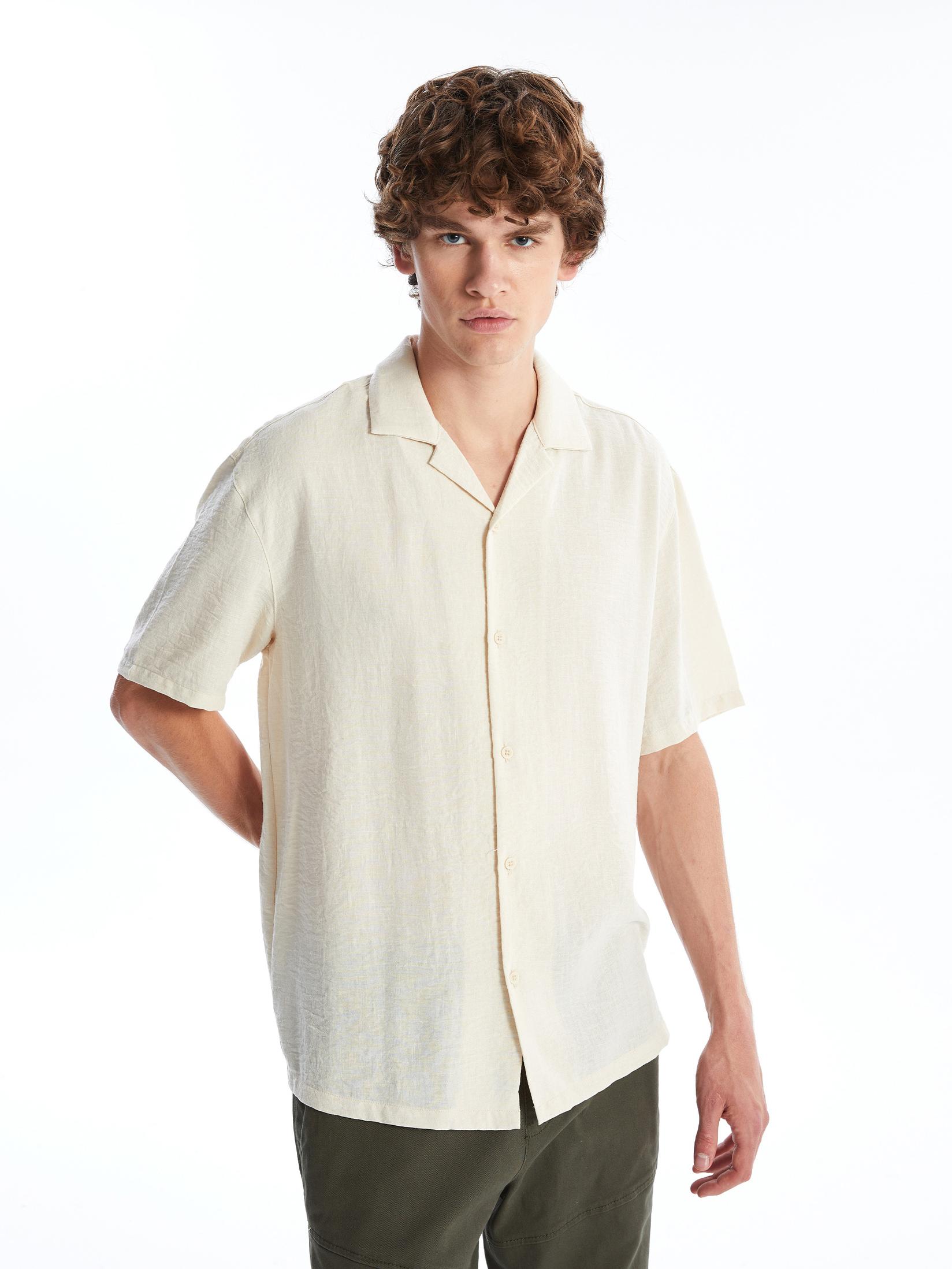 LC Waikiki Muška košulja S4GC53Z8-VZH, Bež