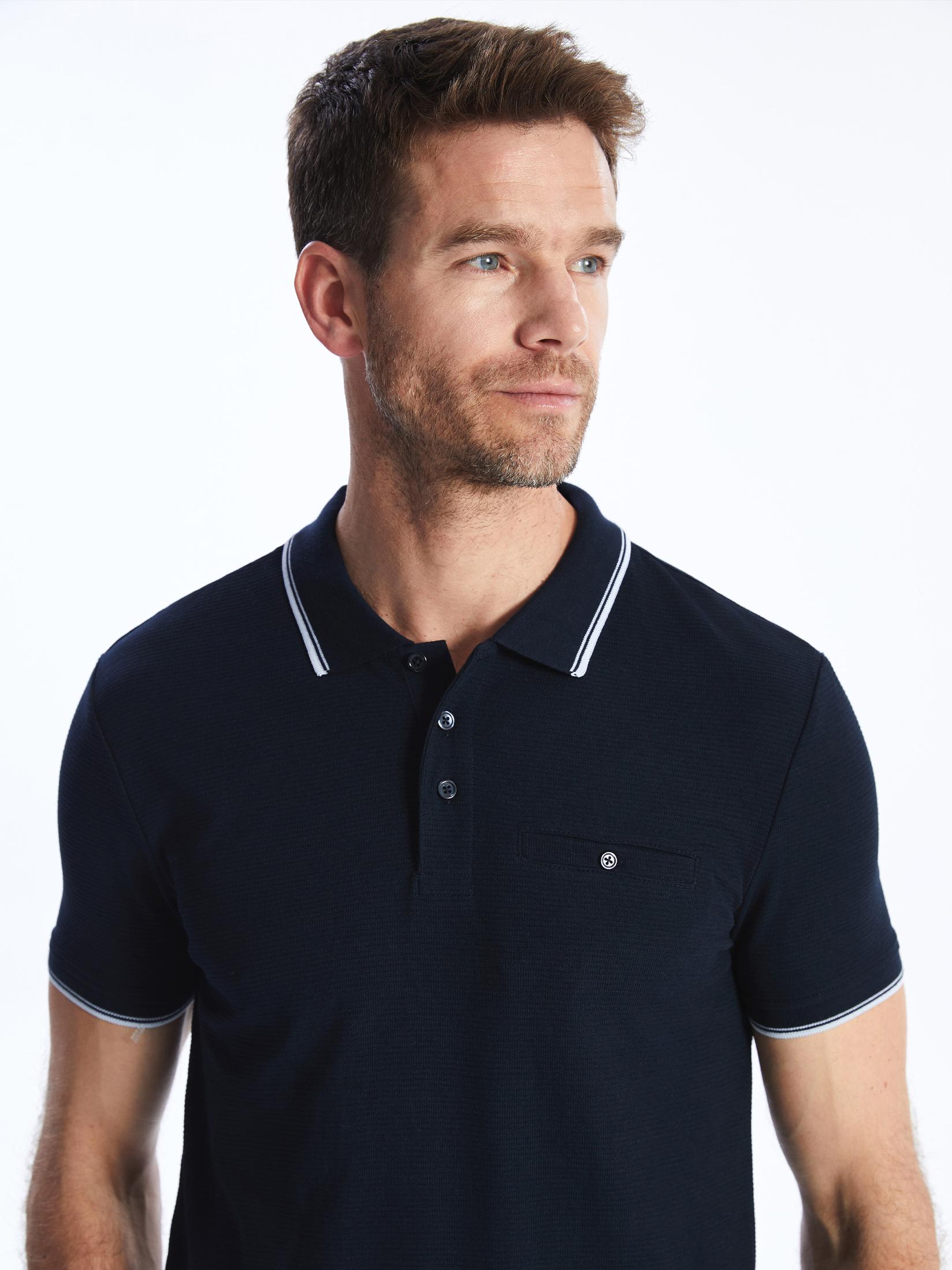 LC Waikiki Muška majica S41105Z8-RFH, Teget