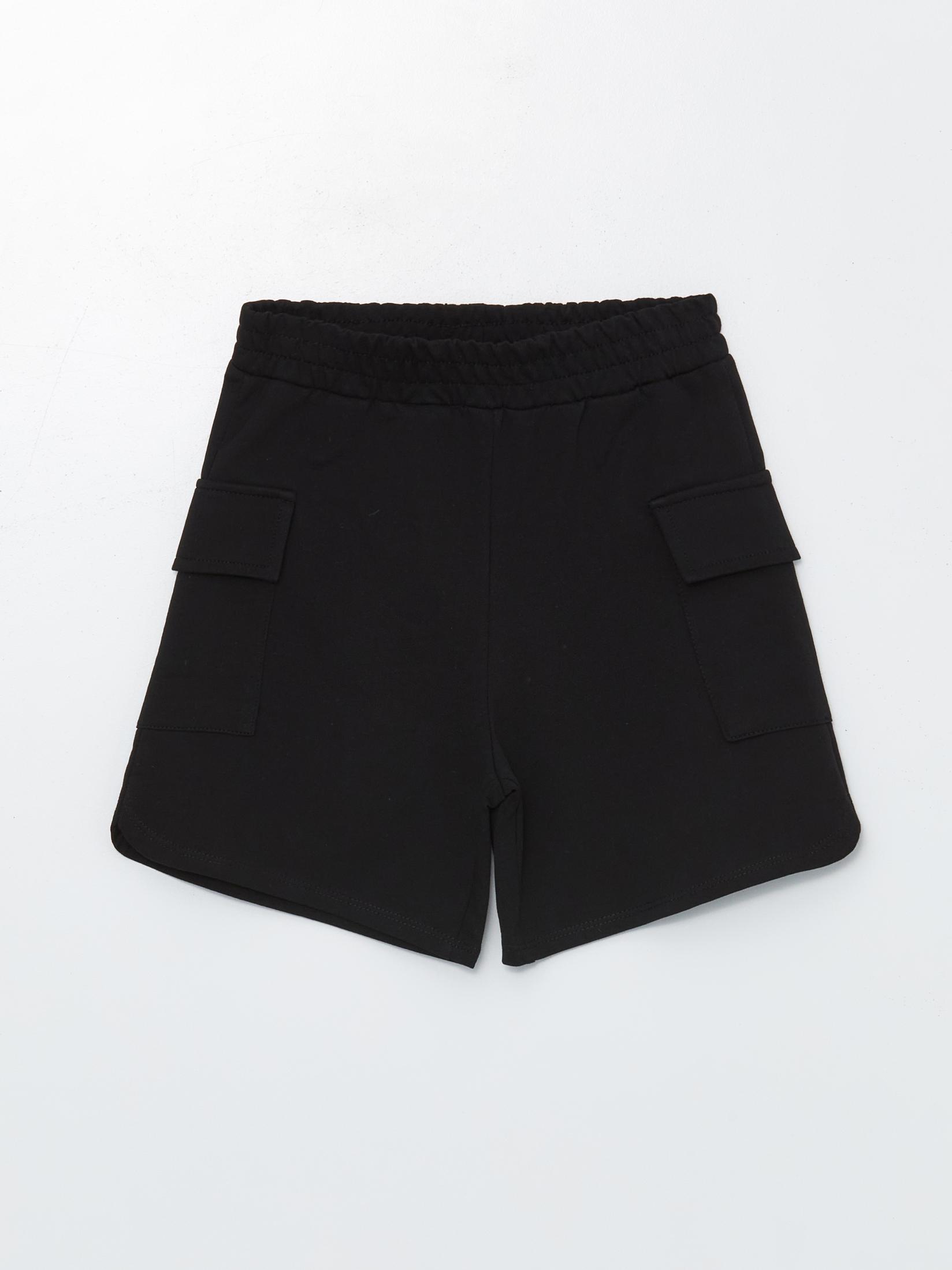 LC Waikiki Šorc za devojčice S4DG30Z4-CVL, Crni