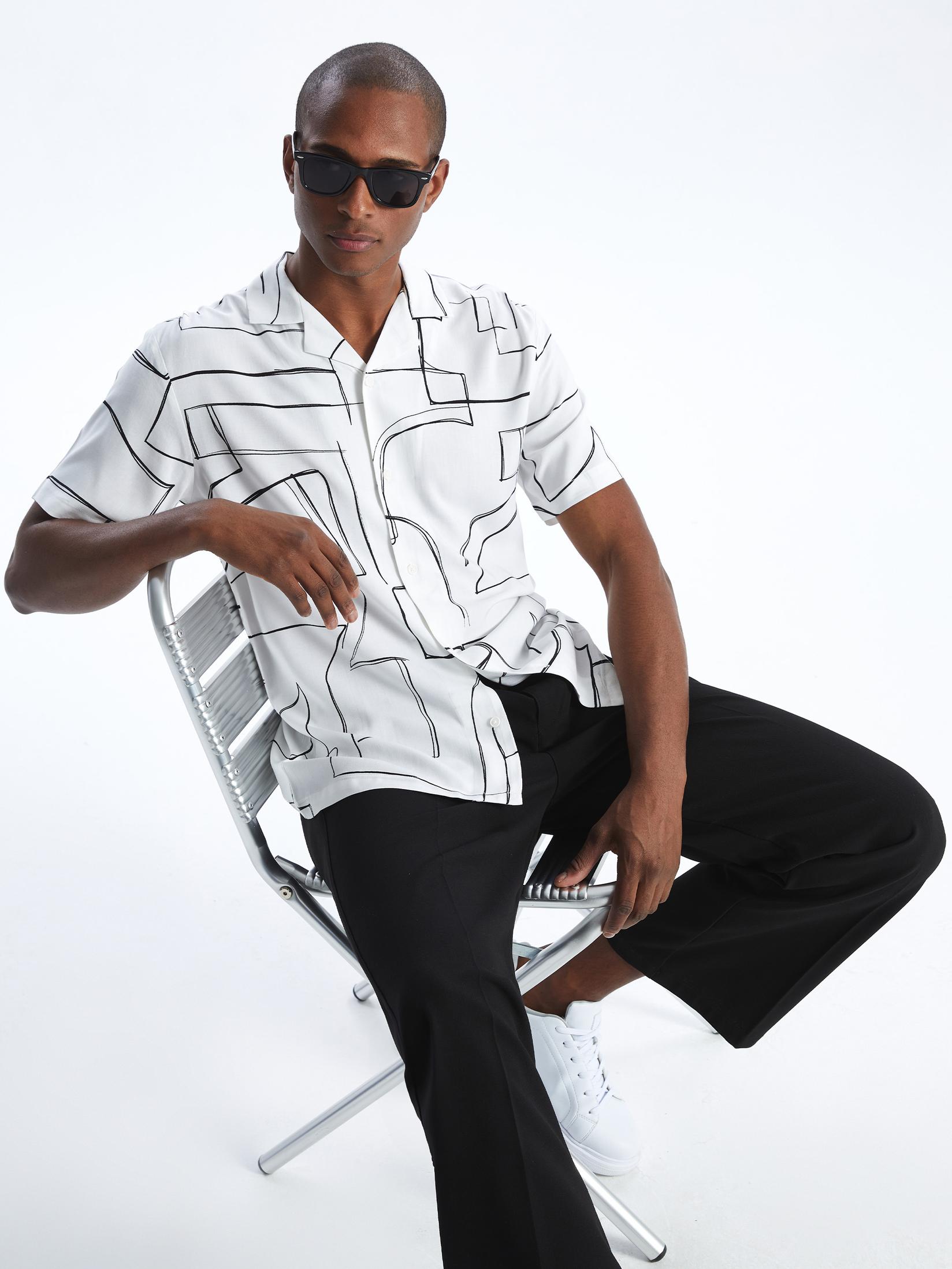 LC Waikiki Muška košulja S4DL88Z8-Q6K, Bela