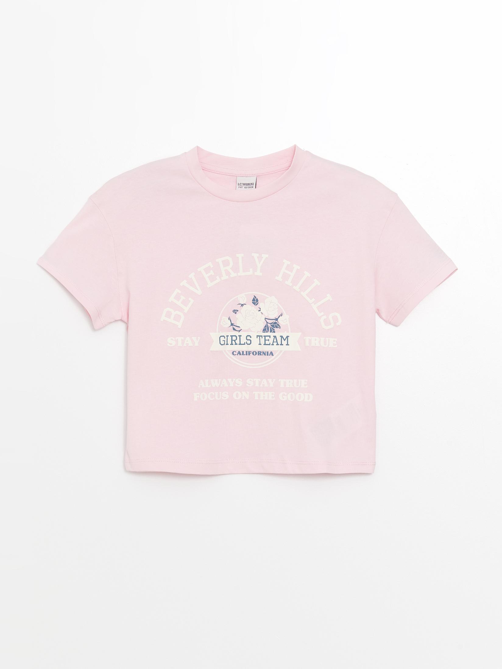LC Waikiki Majica za devojčice S4DL28Z4-FYX, Roze