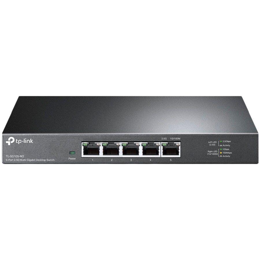 TP-Link mrežni svič sa 5 portova, 2.5G višegigabitni, desktop, crni