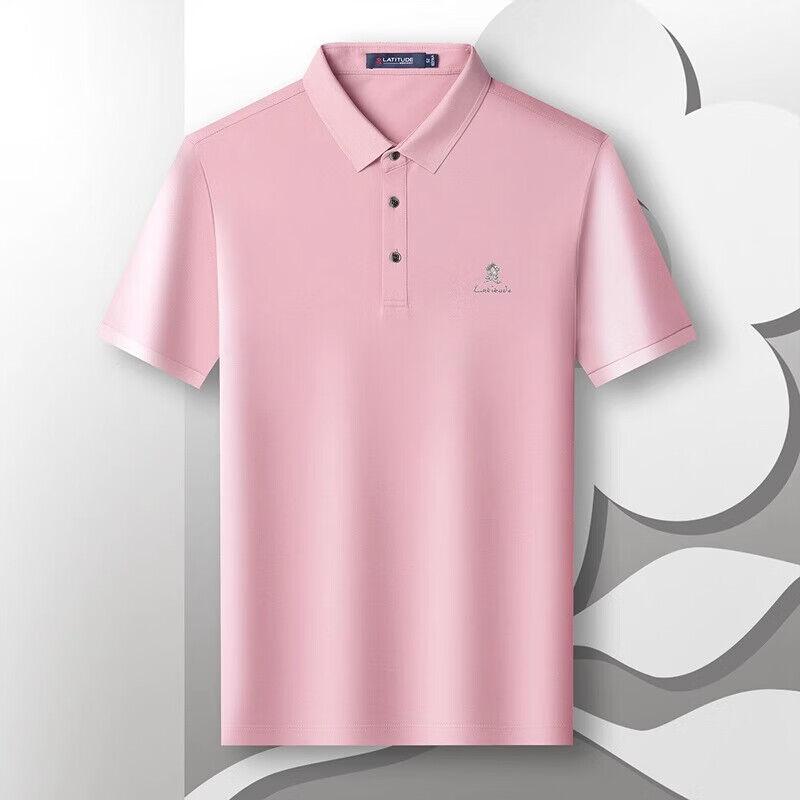 Montagut Muška majica, Polo kragna, Roze
