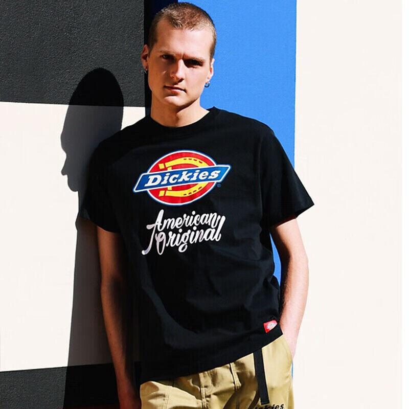 Dickies Majica za muškarce DK007087, Kratak rukav, Crna