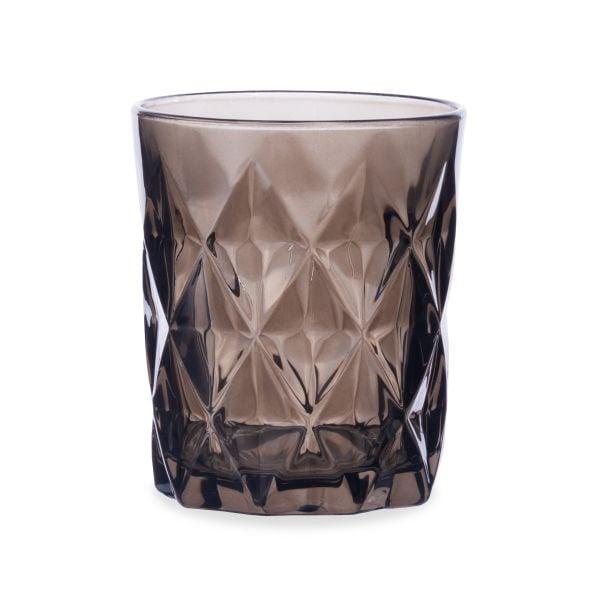 DekorDom Set čaša Lunna, 0.3l, 4 komada, Smeđi