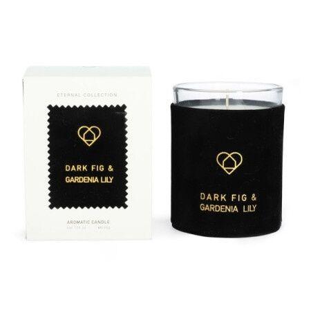 DekorDom Mirisna sveća Eternal Dark Fig & Gardenia Lily, 230g