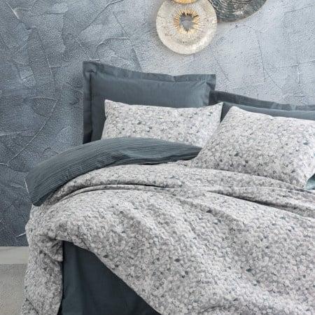 DekorDom Set posteljine Single CB Molly, 140x200cm, Teget