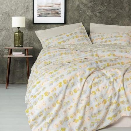 DekorDom Set posteljine Double CB Jocus, Bež