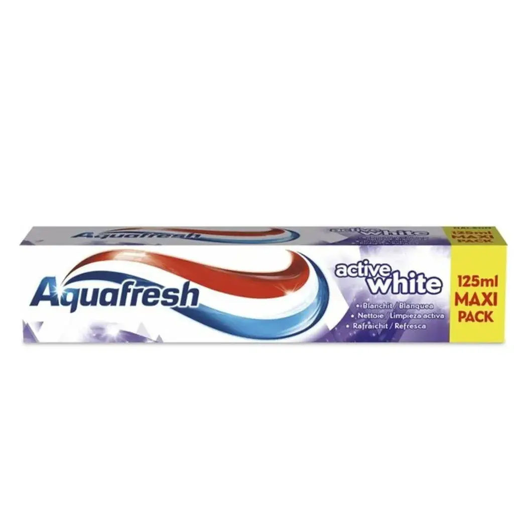Aquafresh Pasta za zube Active White, 125 ml