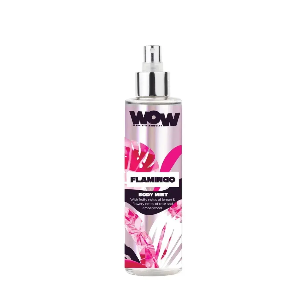 Wow Body mist Flamingo, 200 ml