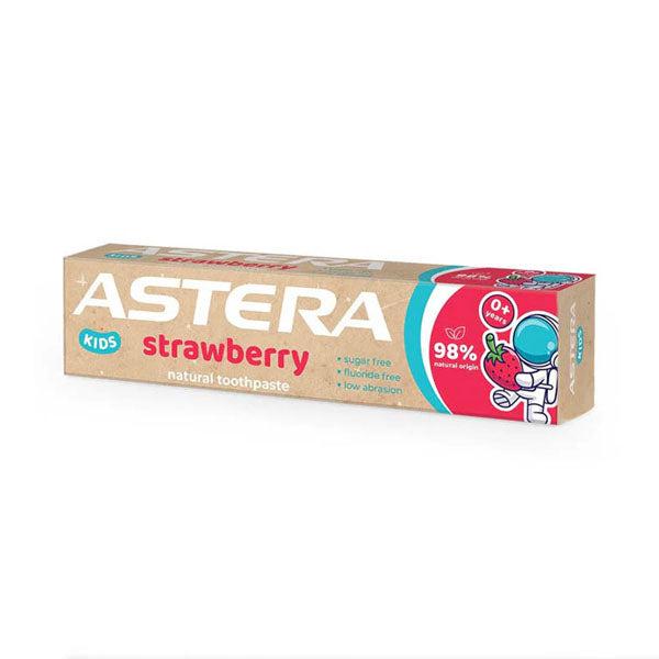 Astera Dečija pasta za zube, Jagoda, 50ml