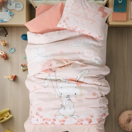 DekorDom Set posteljine CB baby line Rapeti, Roze