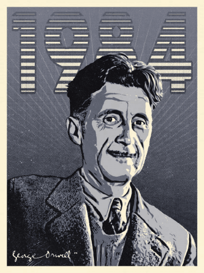 Buklavers Slovac Poster Džordž Orvel, A3