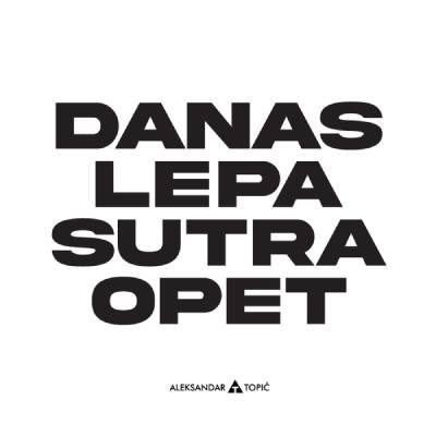 Aca Top Cat Nalepnica Večito lepa, 7.5x5.5cm, Bela