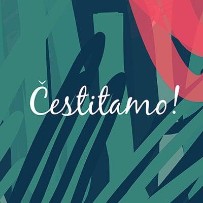 Copy Xerox S.F. Čestitka Čestitamo