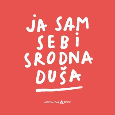 Aca Top Cat Nalepnica Srodna duša, 7.5x5.5cm, Kajsija