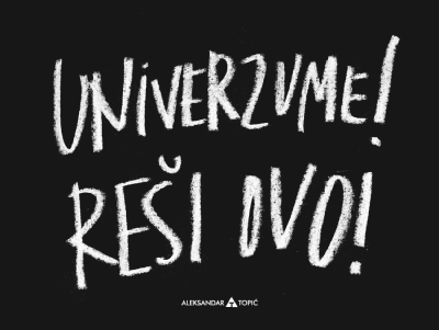 Aca Top Cat Magnet Univerzume reši ovo, 7.5x5.5cm, Crni