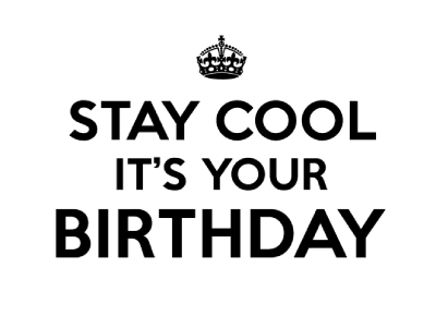 Aca Top Cat Čestitka Stay Cool, Bela