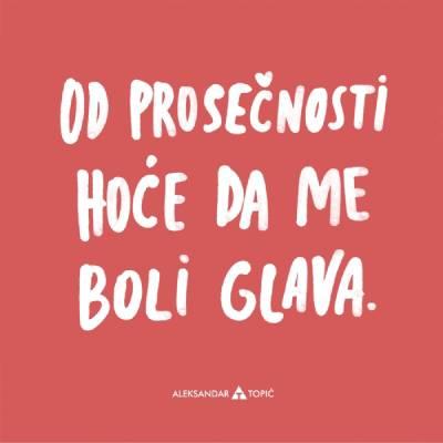 Aca Top Cat Nalepnica Glavobolja, 7.5x5.5cm, Crvena