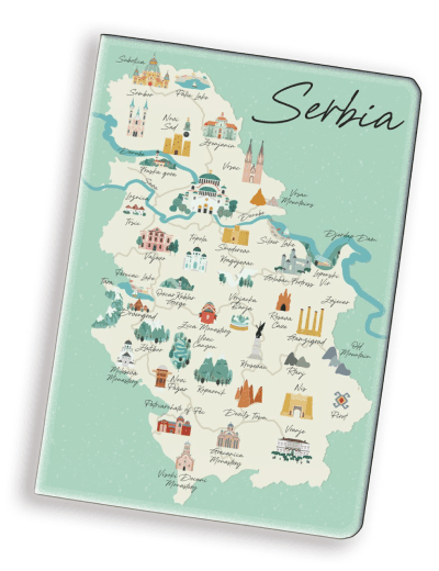 Copy Xerox S.F. Futrola za pasoš Serbia