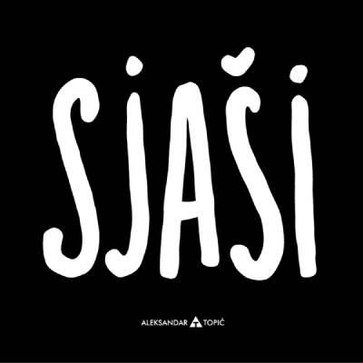 Aca Top Cat Nalepnica Sjaši, 7.5x5.5cm, Crna