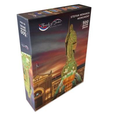 Adriatic Toys Puzzle Spomenik Stefanu Nemanji, 500 delova