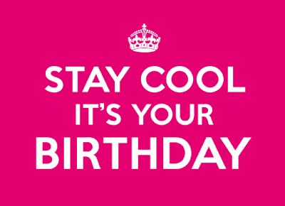 Aca Top Cat Čestitka Stay Cool, Roze