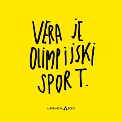 Aca Top Cat Nalepnica Vera, 7.5x5.5cm, Žuta