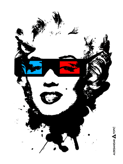 Aca Top Cat Magnet Merlinka, 3D, 7.5x5.5cm