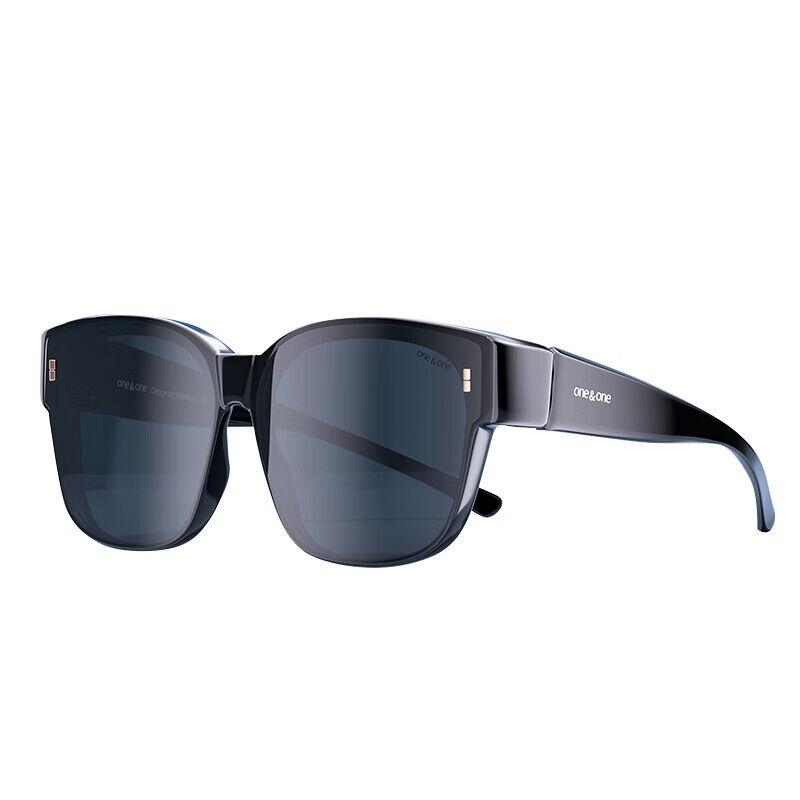 One&One Unisex naočare za sunce, Crne